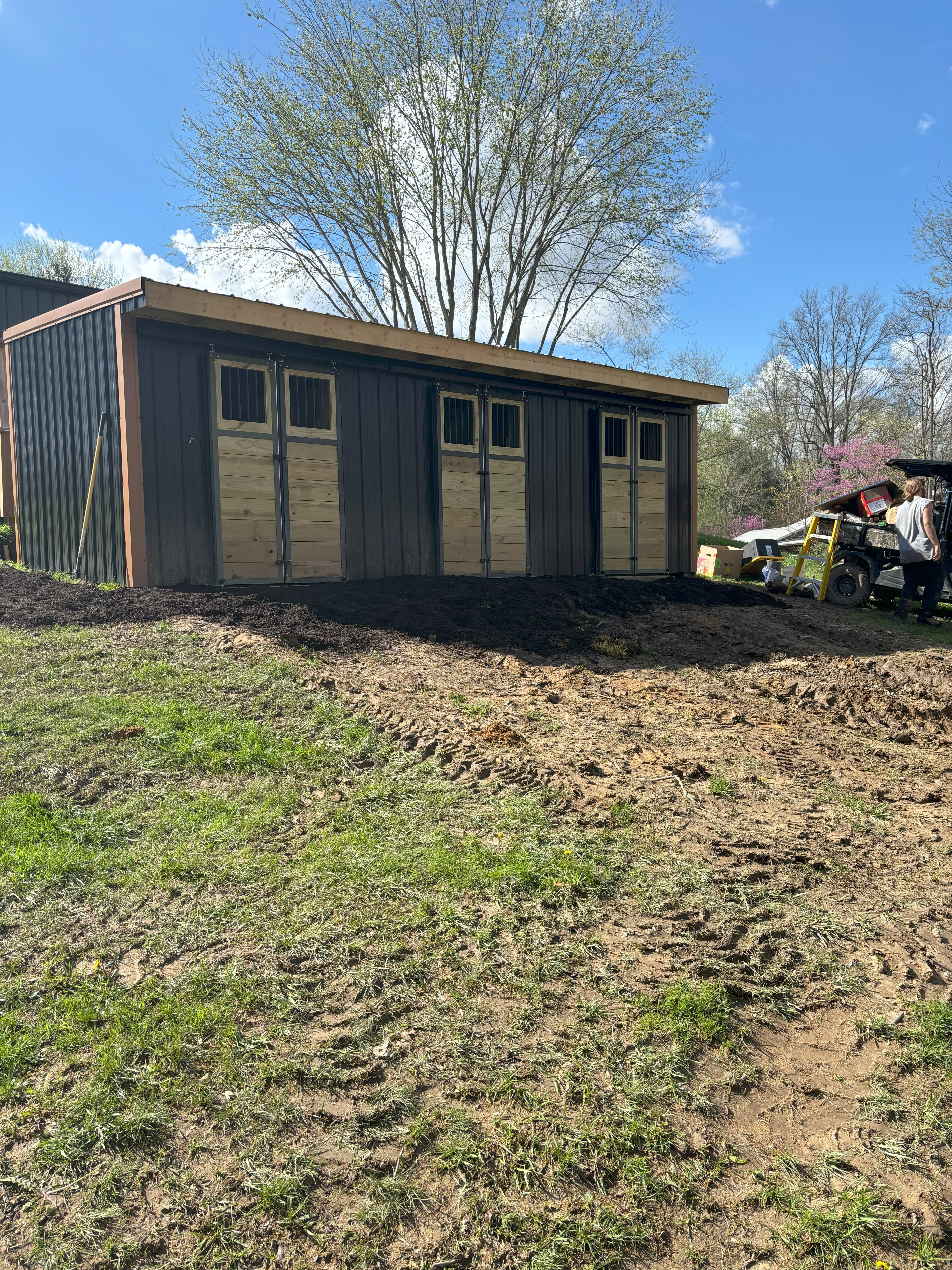 Indiana barn exterior showing layout and access planning